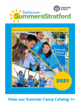 Full Day Summer Camp Programs Stratford School In Washington Park Sunnyvale Ca