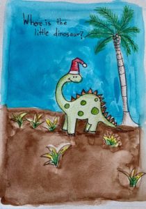 Arjun's Book "Where is the Little Dinosaur"