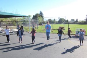 Community Giving: Jumping rope for the American Heart Association