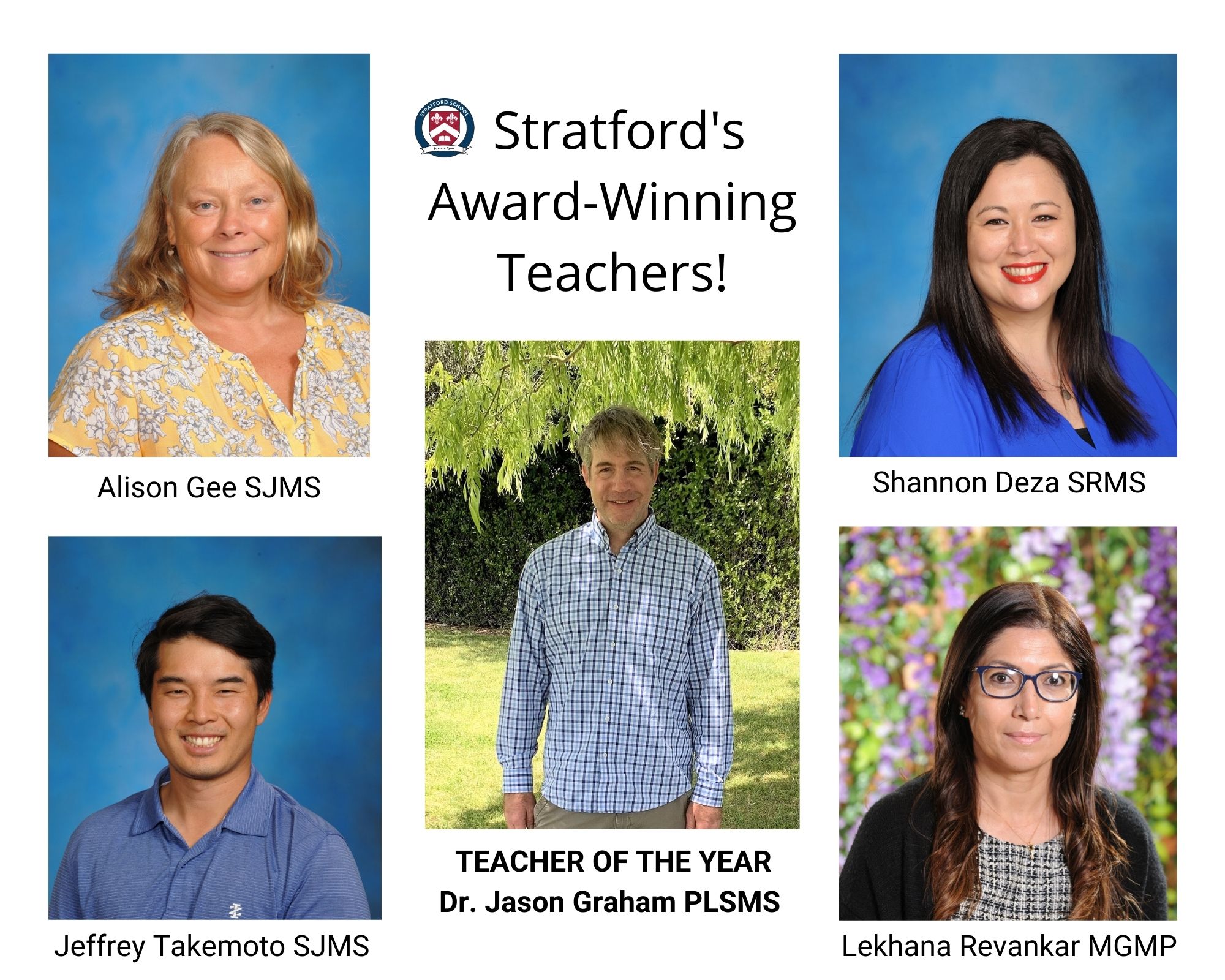 Stratford Teachers Honored